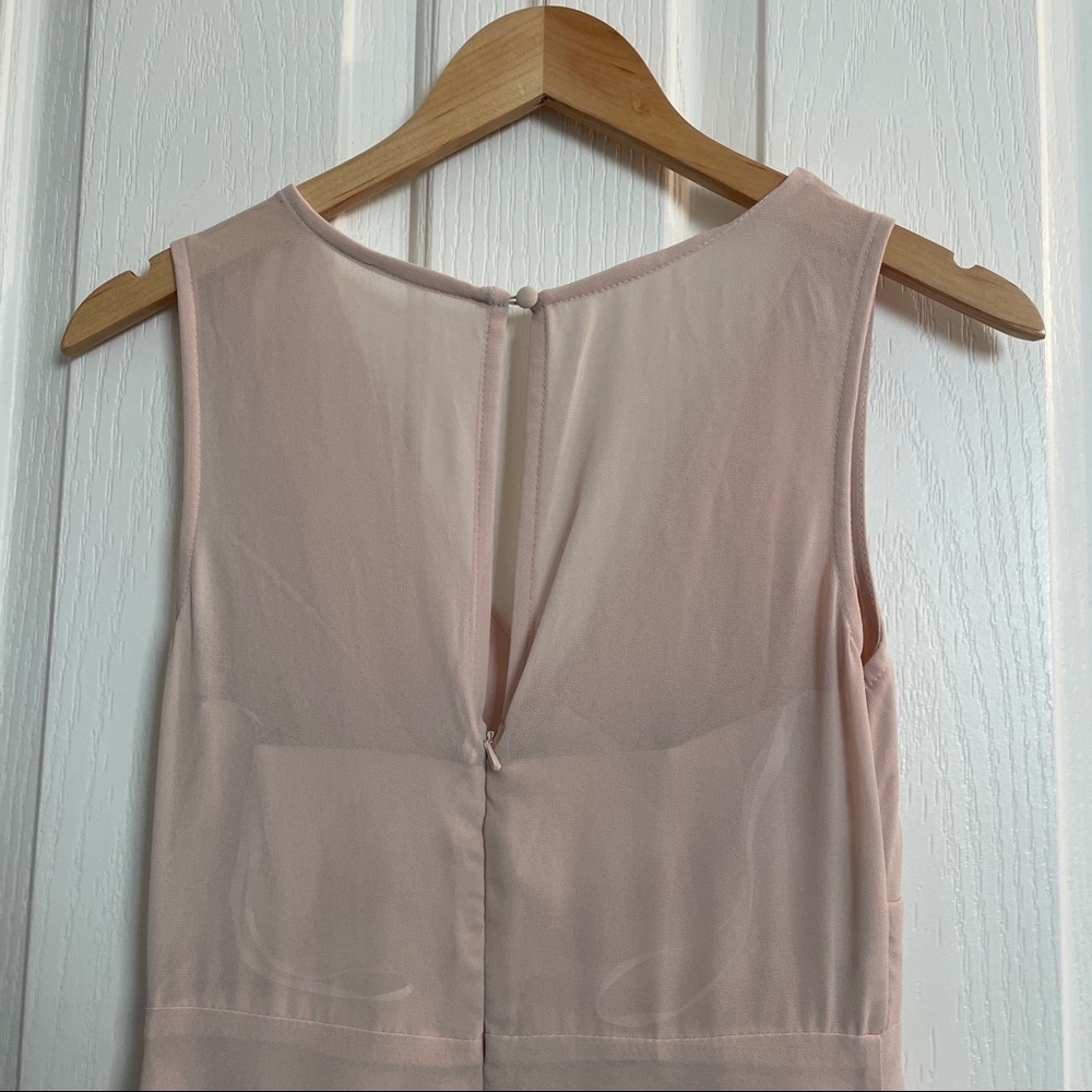 𝅺nwt Anthropologie BHDLN Capulet Neutral Dress women size XS champagne party - Picture 8 of 13